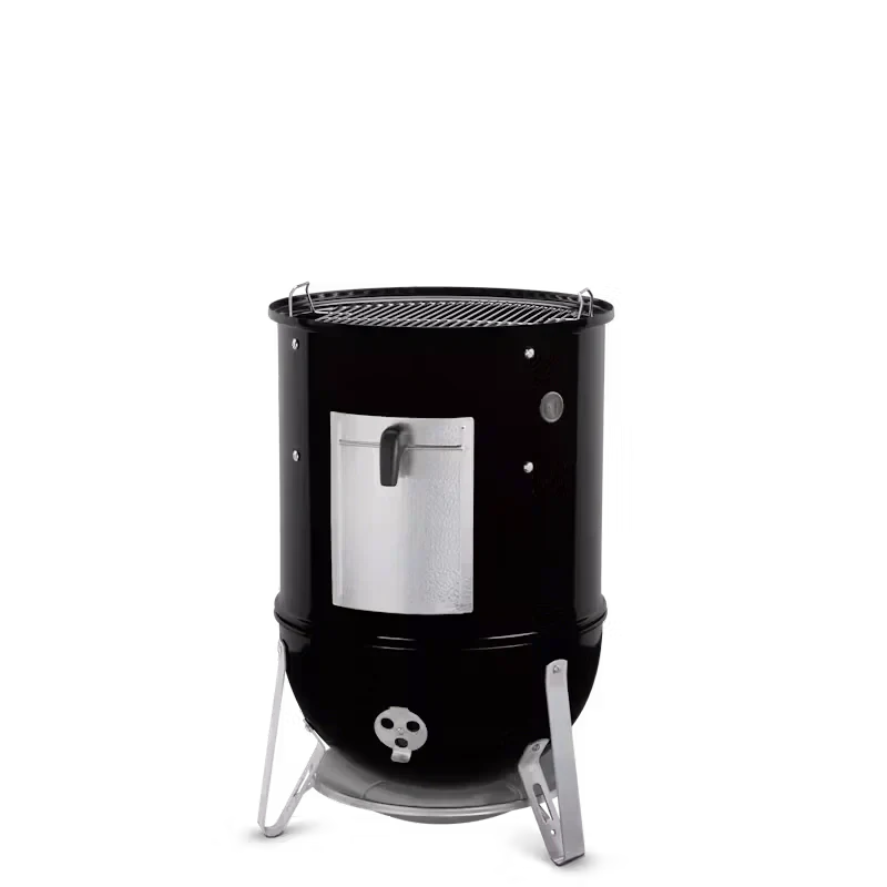 Weber Smokey Mountain 47cm BBQ Cooker Smoker with Cover