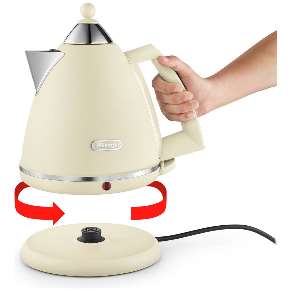 De'Longhi KBX3016.BG Argento Flora Kettle - Beige