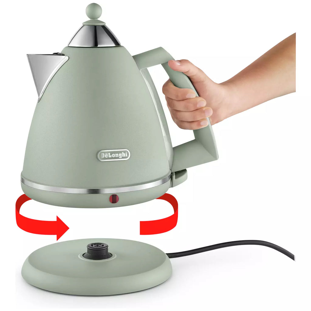 De'Longhi KBX3016.GR Argento Flora Kettle - Green