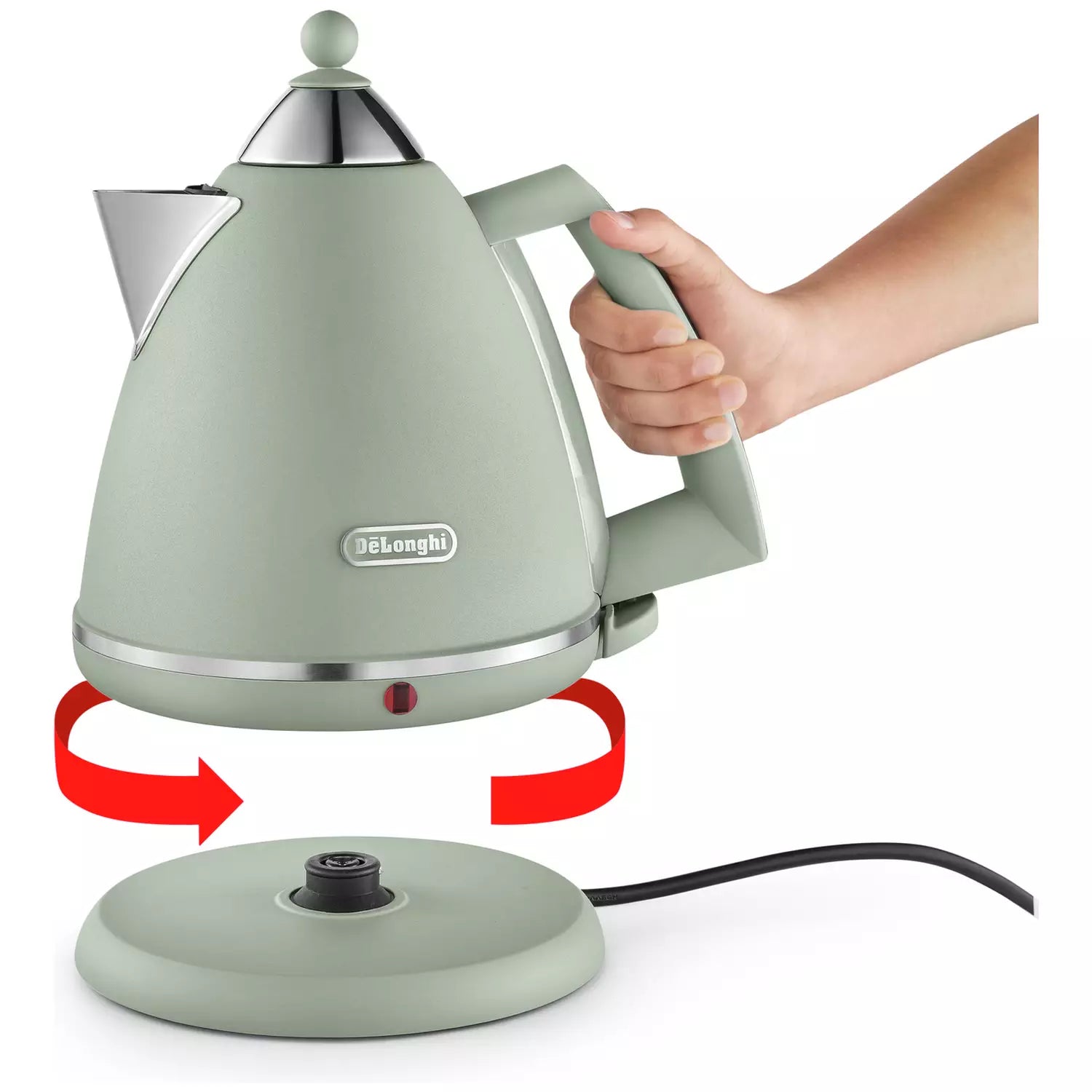 De'Longhi KBX3016.GR Argento Flora Kettle - Green