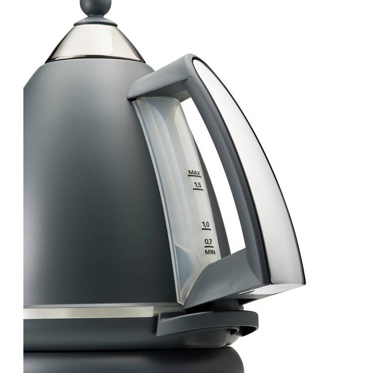 De'Longhi KBX3016.GY Argento Silva Kettle - Grey